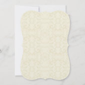 Elegant joodse ster van David Bat Mitzvah Kaart (Achterkant)