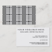 Elegant Josef Hoffman Style Wien Afscheiding Visitekaartje (Voorkant / Achterkant)