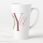 Elegant Joy aan de Werkende Eerste Wereldoorlog Latte Mok (Rechts)