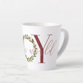 Elegant Joy aan de Werkende Eerste Wereldoorlog Latte Mok (Rechterhoek)