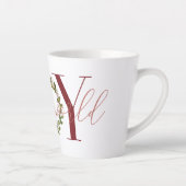 Elegant Joy aan de Werkende Eerste Wereldoorlog Latte Mok (Rechts)