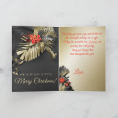 Elegant Joy and Peace Tropical PHOTO-LIJST Kaart (Binnen)