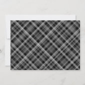 Elegant Joy Snowflakes Pset Merry-kerstfoto Feestdagenkaart (Achterkant)