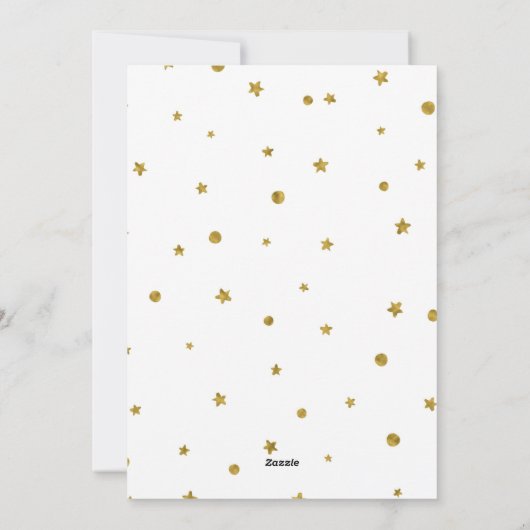 Elegant Joyful Blue Calligraphy Foto Zwangerschap Feestdagenkaart (Achterkant)