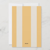 Elegant Joyful Stripe Happy Family Photo Christmas Feestdagenkaart (Achterkant)