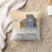 Elegant Jubileum 2 Fotokalligrafie Kussen (Deken)