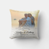 Elegant Jubileum 2 Fotokalligrafie Kussen (Voorkant)