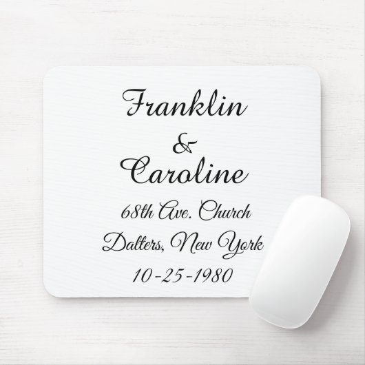 Elegant Jubileum Muismat (Met muis)