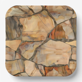 Elegant Jubileum Party Paper Borden 9" Papieren Bordje