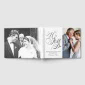 Elegant Jubileum Vow Renewal Foto Gastenboek (Volledig)
