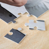 Elegant Jubileum Vow Renewal Foto Legpuzzel (Zijkant)