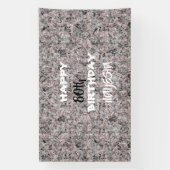 Elegant jubileumbanner  spandoek (Verticaal)