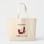 Elegant Jumbo Tote Bag (Voorkant)