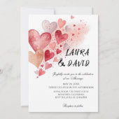Elegant “Just Love” Wedding - Minimalist Romantic Kaart (Achterkant)