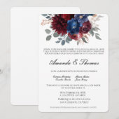 Elegant juweel thema Spaanse bruiloft Kaart (Voorkant / Achterkant)