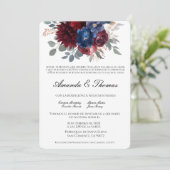 Elegant juweel thema Spaanse bruiloft Kaart (Staand voorkant)