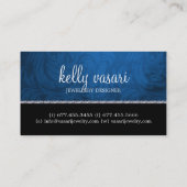 Elegant juwelen-visitekaartje visitekaartje (Achterkant)