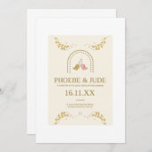 Elegant Kaart (Voorkant / Achterkant)