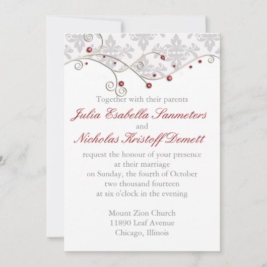 Elegant Kaart (Voorkant)