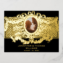 Elegant Kaart met aangepast lijst voor Medallion-f