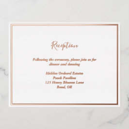 Elegant Kaart met goudreceptie voor Rozen met mode