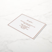 Elegant Kaart met goudreceptie voor Rozen met mode (Gedraaid)