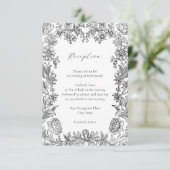 Elegant Kaart voor botanische flesontdekking (Staand voorkant)