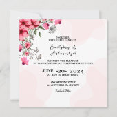 Elegant Kaart Wedding Invitation Kaart Design (Voorkant)