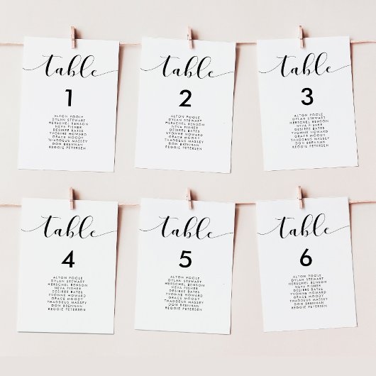 Elegant kaarten voor zwarte en witte bruiloft