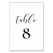 Elegant kalligrafie kaart (Achterkant)