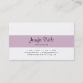 Elegant, kalligrafisch ontwerp, minimalistisch visitekaartje (Voorkant)