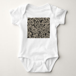 Elegant kant naadloos patroonontwerp romper