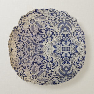 Elegant kant rond kussen