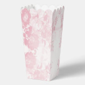 Elegant kant roze bloemen gunstig voor doos bedankdoosjes (Achterkant)