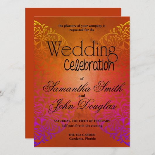 Elegant Kant Rustiek & Zwart Modern Minimalistisch Kaart (Voorkant / Achterkant)