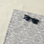 Elegant  kant strandlaken (In situ)