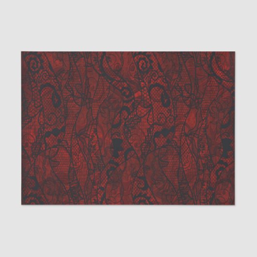 Elegant kantbehang tissuepapier (Voorkant)