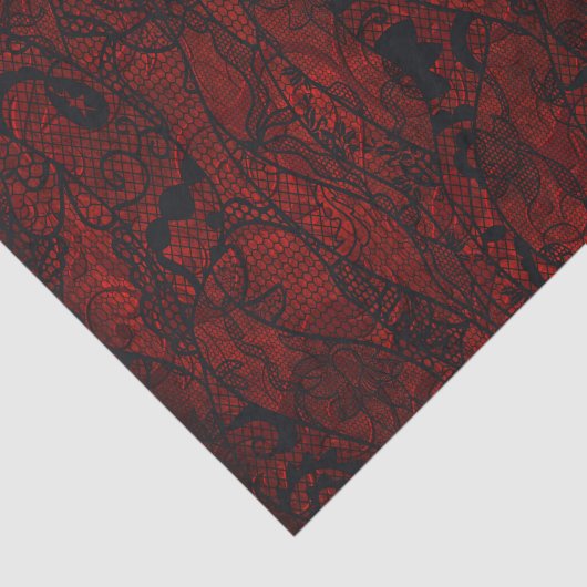 Elegant kantbehang tissuepapier (Detail)