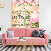 Elegant kantoor canvas afdruk (Insitu (Woonkamer))