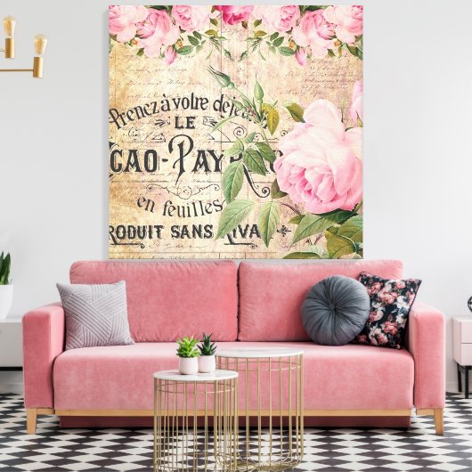 Elegant  kantoor canvas afdruk (Insitu (Woonkamer))