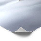 Elegant kasteel op de Mystic Peaks AI Generatief Poster (Hoek)