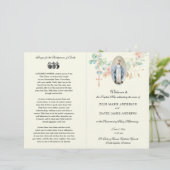 Elegant-katholiek programma voor massale weddensch (Staand voorkant)