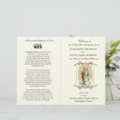 Elegant-katholiek programma voor massale weddensch (Staand voorkant)