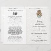 Elegant katholiek traditioneel massaweddenschap (Voorkant / Achterkant)