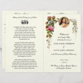 Elegant katholiek traditioneel massaweddenschap (Voorkant / Achterkant)