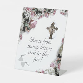 Elegant Katholiek Vrijgezellenfeest voetstuk Reclamebord Met Voetstuk