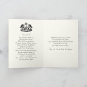 Elegant-katholieke Eerste Heilige Kaart gebeden (Binnen)