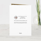 Elegant katholieke priest Gold Virgin Mary Kaart (Achterkant)