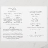 Elegant katholieke Weddenschappen Mass Ceremony Pr (Voorkant)