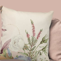 Elegant Katoen Floral | Creamy Ivory